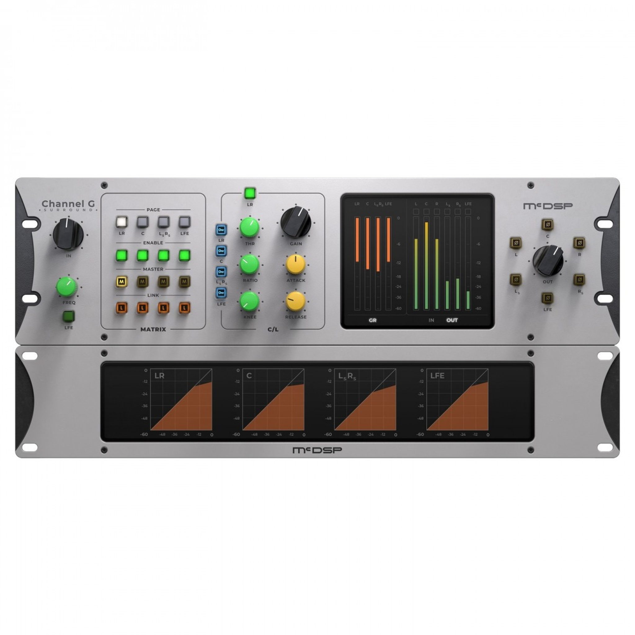 Channel G Surround v7 User Interface